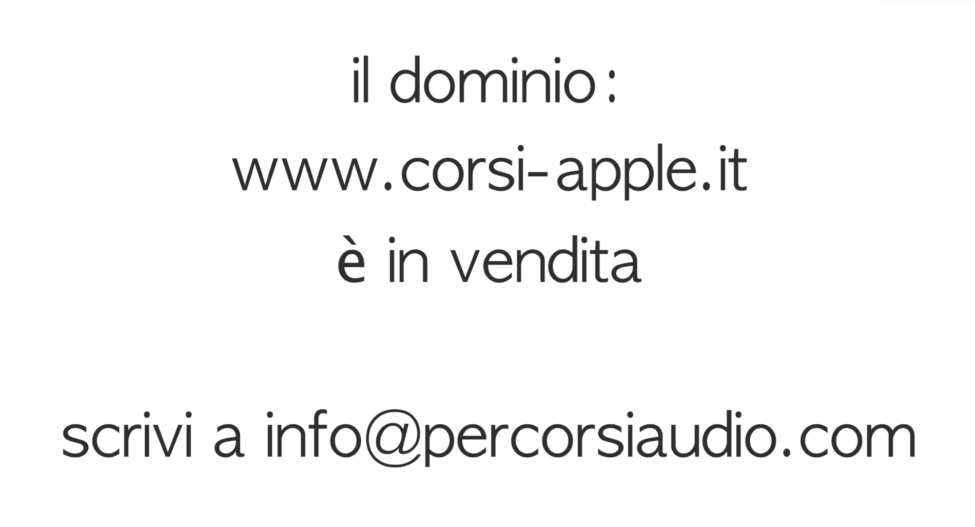 corsi apple